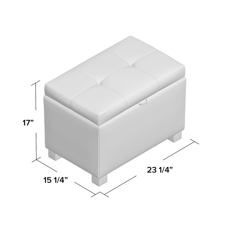 Red Barrel Studio® Grissom Storage Ottoman & Reviews Wayfair